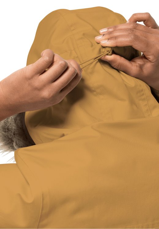 Amber Gold Brand Jack Wolfskin Winterfrost Ins Parka W Brands