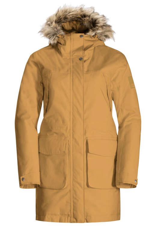 Amber Gold Brand Jack Wolfskin Winterfrost Ins Parka W Brands