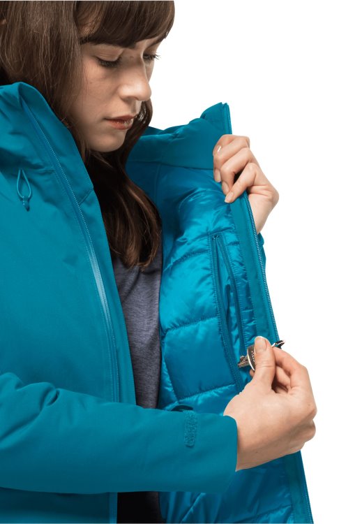 Fashion Wisper Ins Jacket W Brand Jack Wolfskin Freshwater Blue