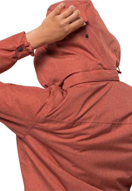 Collections Brand Jack Wolfskin Autumn Red Park Avenue Jacket