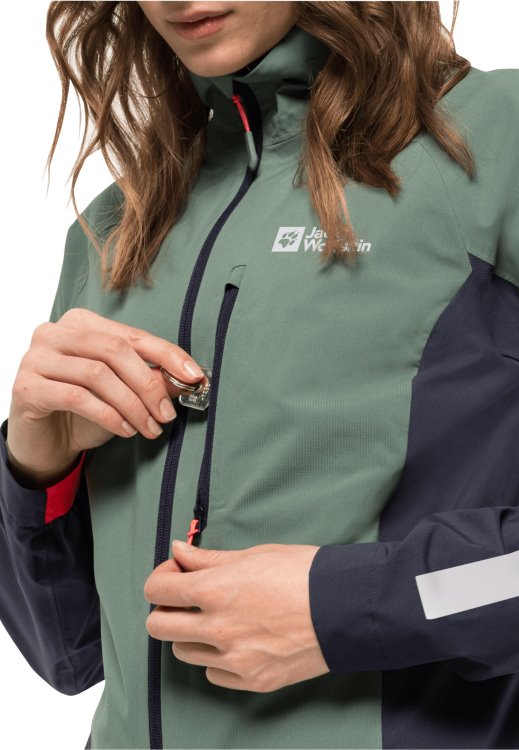 Origin Brand Jack Wolfskin Morobbia 2.5l Jacket W Hedge Green