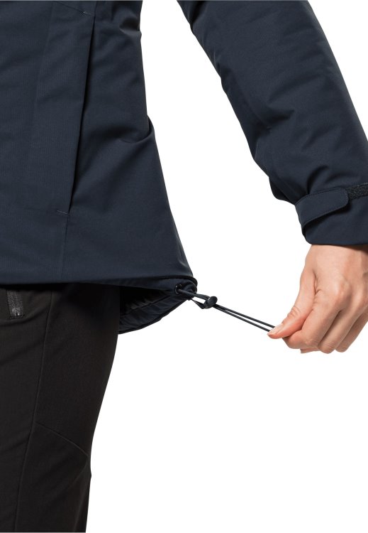 Wisper Ins Jacket W Brand Jack Wolfskin Night Blue Brands