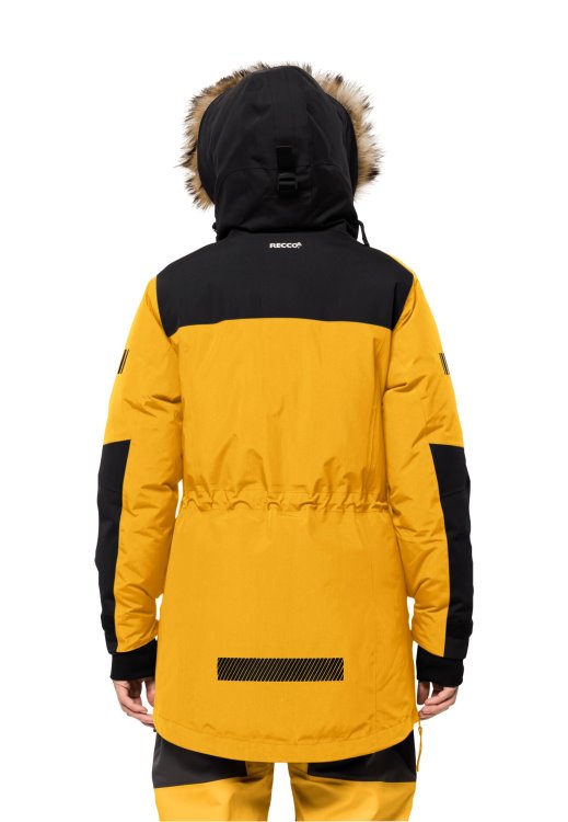 1995 Series Parka W New Brand Jack Wolfskin Burly Yellow Xt