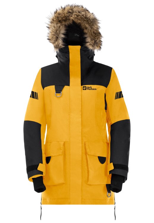 1995 Series Parka W New Brand Jack Wolfskin Burly Yellow Xt
