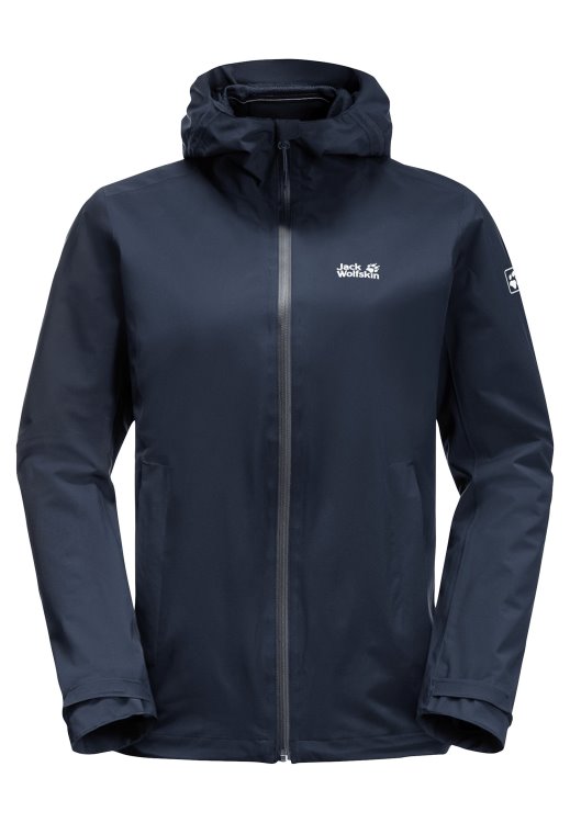 Night Blue New Pack & Go Shell W Brand Jack Wolfskin