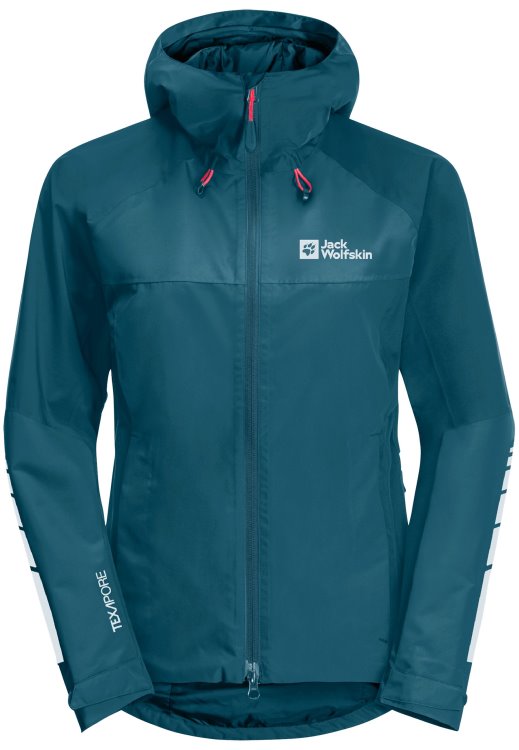 Morobbia 2l Jacket W Brand Jack Wolfskin Blue Coral Hot