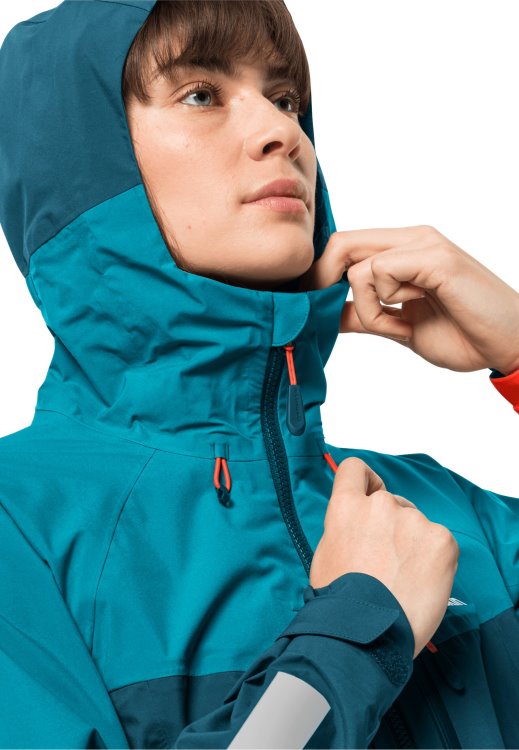 Morobbia 3l Jacket W Brand Jack Wolfskin Best Blue Coral