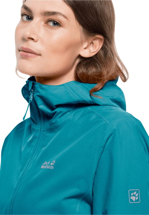 Pack & Go Shell W Collection Brand Jack Wolfskin Freshwater Blue