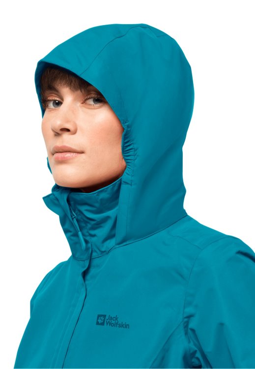 Freshwater Blue Collection Stormy Point 2l Jacket W Brand Jack Wolfskin