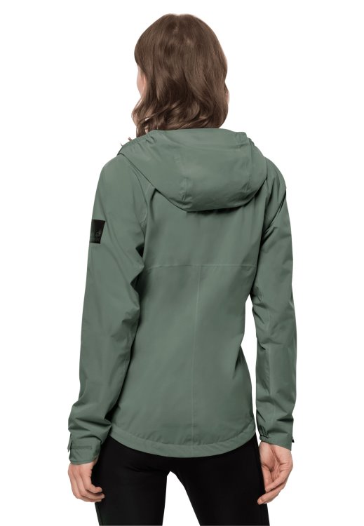 Brands Brand Jack Wolfskin Hedge Green Tasman Peak Jacket W