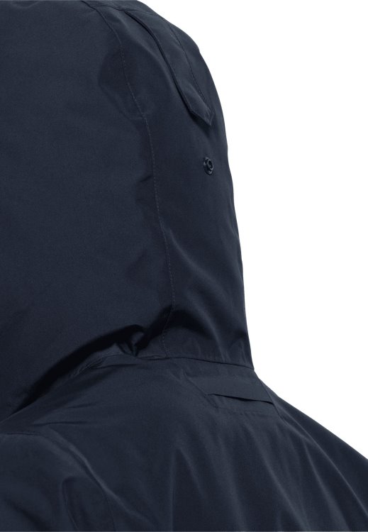 Original Brand Jack Wolfskin Cape York Paradise Coat W Night Blue