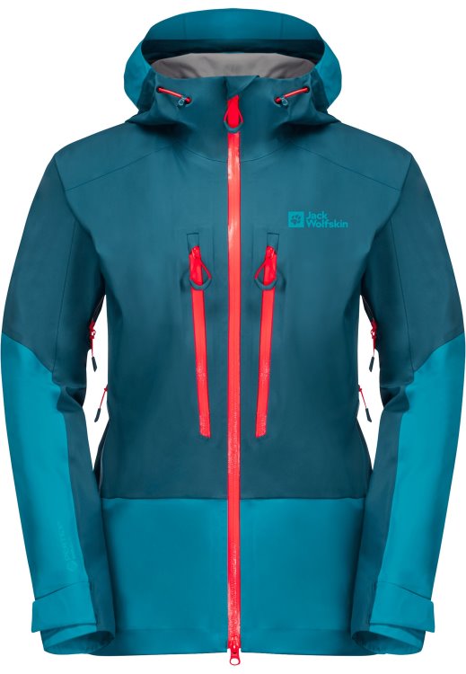 Best Blue Coral Alpspitze 3l Jacket W Brand Jack Wolfskin
