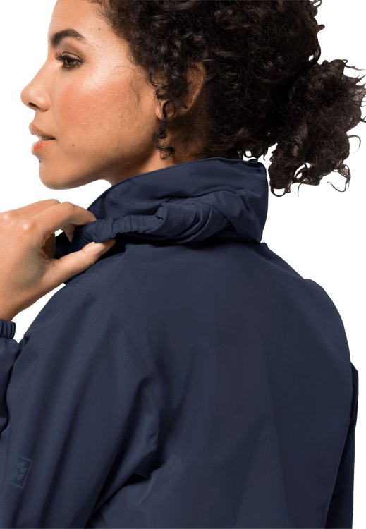 Stormy Point Jacket W Brand Jack Wolfskin Fashion Midnight Blue
