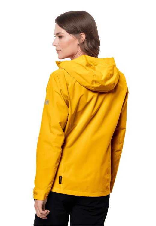 Fashion Burly Yellow Xt Pack & Go Shell W Brand Jack Wolfskin