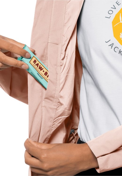 Dakar Parka W Light Blush Origins Brand Jack Wolfskin