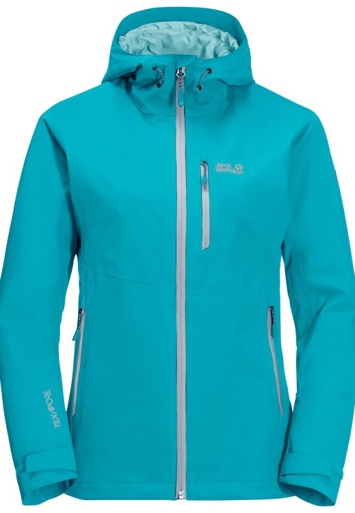 Dark Aqua Brand Jack Wolfskin Eagle Peak Jacket W Origin