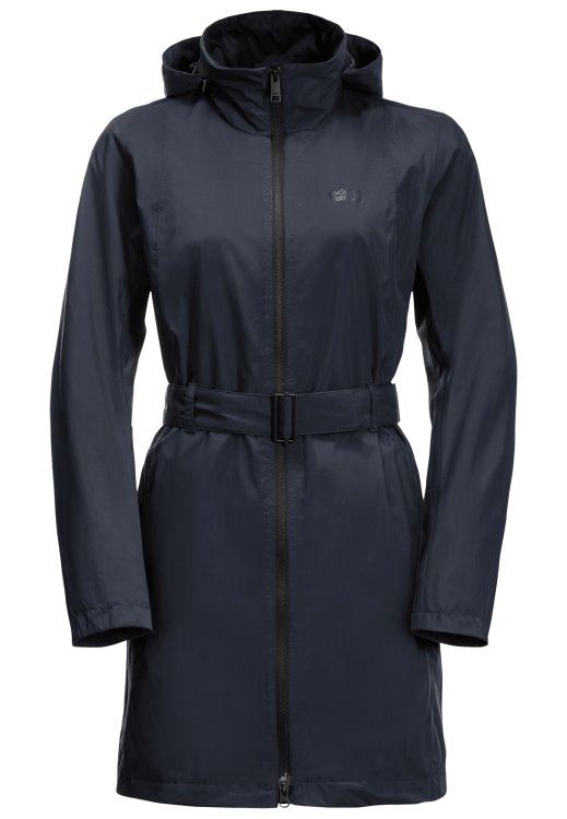 Night Blue Brand Norden Port Coat W Brand Jack Wolfskin