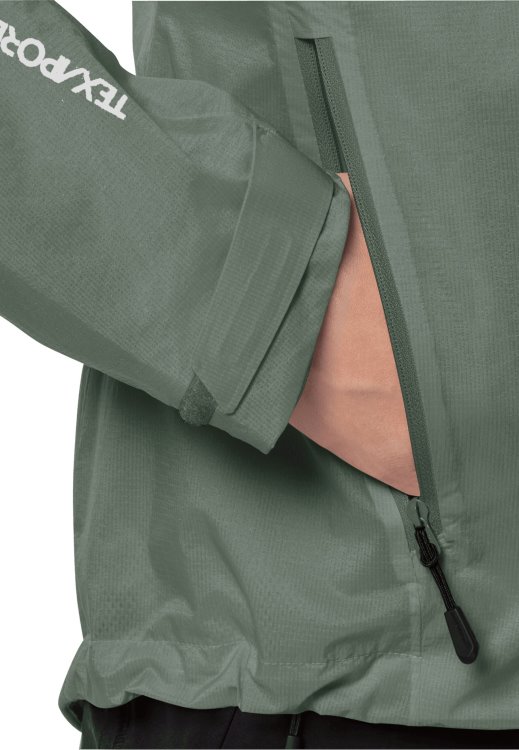 Hedge Green Tasman 2l Jacket W Brand Jack Wolfskin
