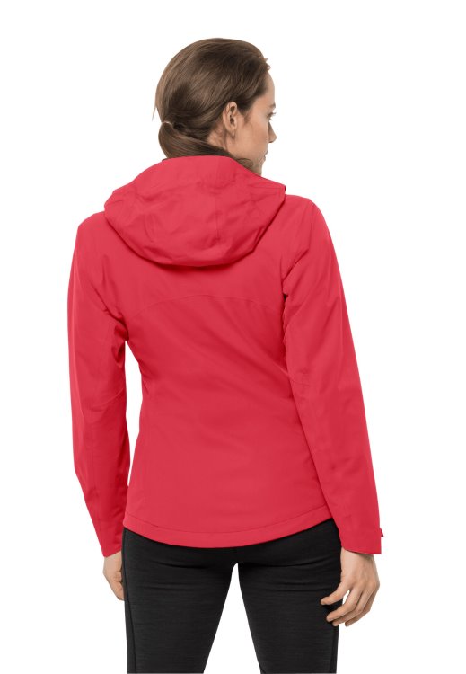 New Brand Jack Wolfskin Tulip Red Eagle Peak Jacket W