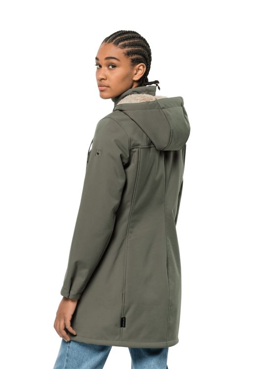 Brand Jack Wolfskin Fashion Windy Valley Coat W Dusty Olive
