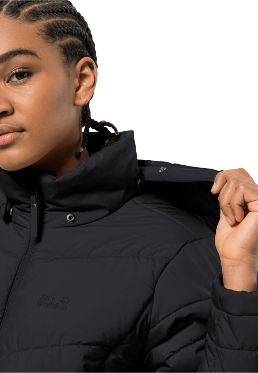 Black Brands Brand Jack Wolfskin North York Coat W