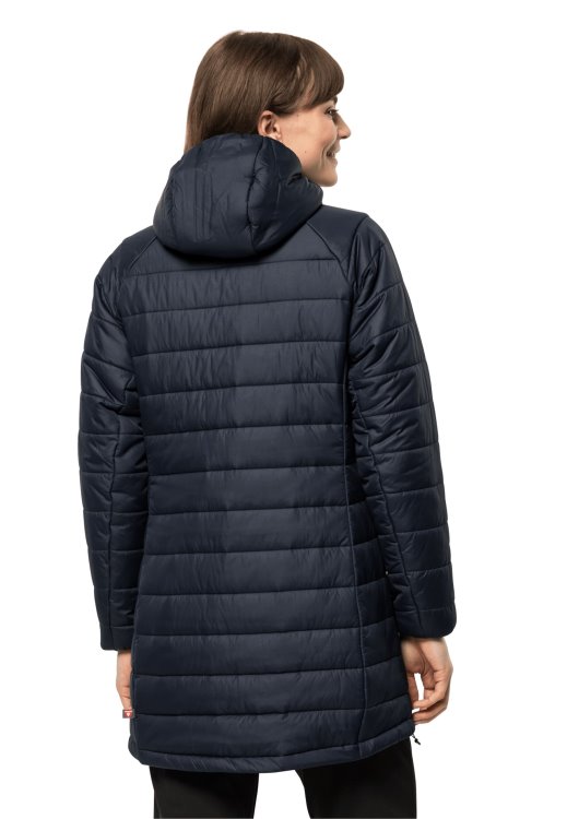 New Bergland Ins Coat W Brand Jack Wolfskin Night Blue