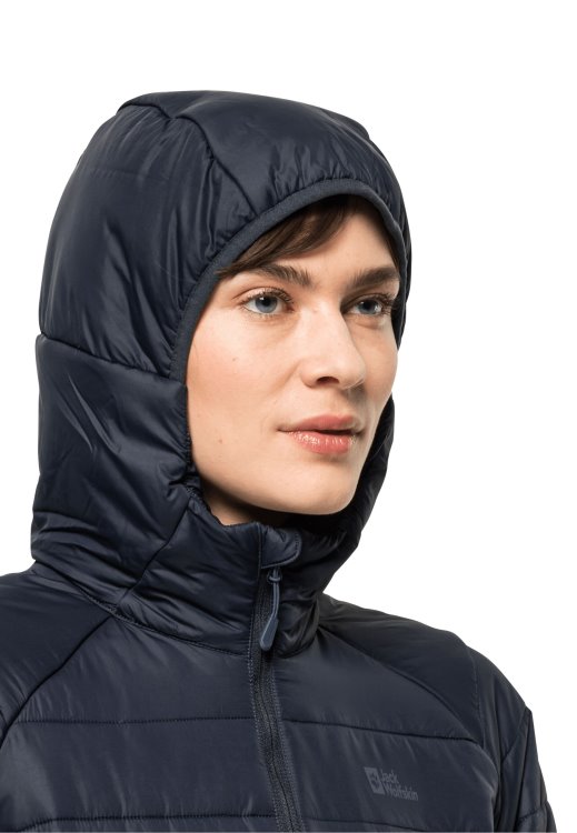 New Bergland Ins Coat W Brand Jack Wolfskin Night Blue