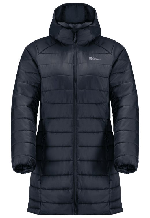 New Bergland Ins Coat W Brand Jack Wolfskin Night Blue