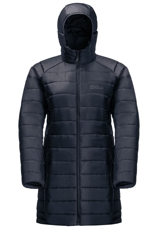 New Bergland Ins Coat W Brand Jack Wolfskin Night Blue
