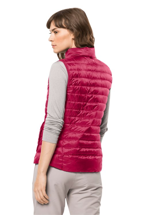 Brand Jack Wolfskin Origin Cranberry Pack & Go Down Vest W