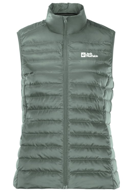 Brand Jack Wolfskin Pack & Go Down Vest W Hedge Green Origins
