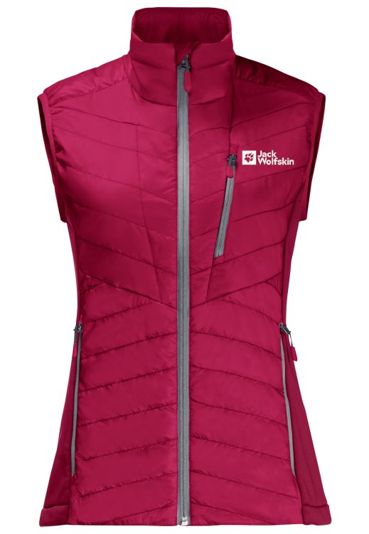 Brand Jack Wolfskin Routeburn Pro Ins Vest W Brand Cranberry