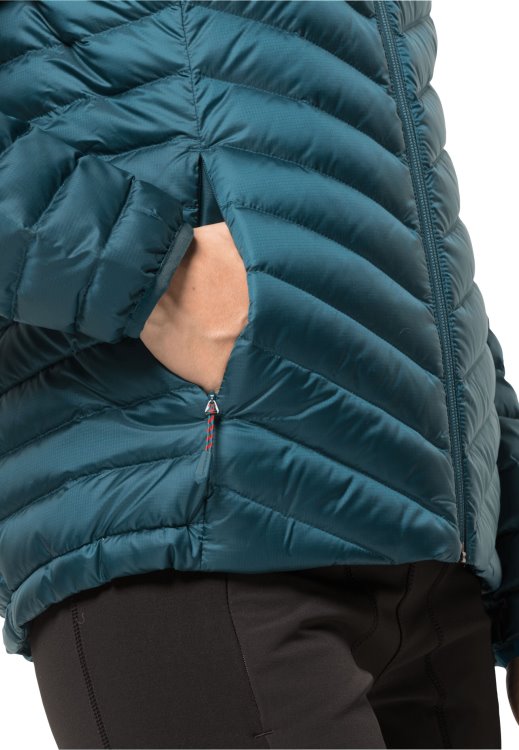 Blue Coral Brand Jack Wolfskin Passamani Down Hoody W Original