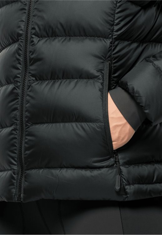 Black Nebelhorn Down Hoody W Brand Jack Wolfskin New