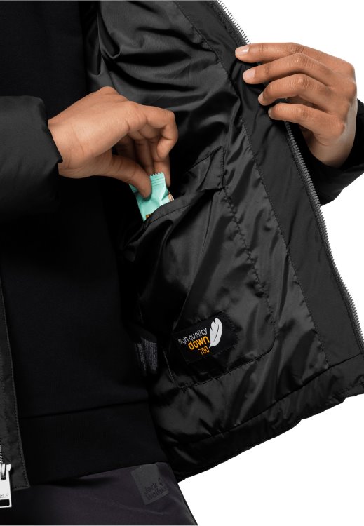 Black Frozen Palace Jacket W Fashion Brand Jack Wolfskin
