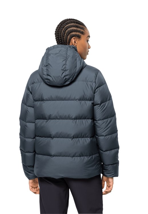 Original Slate Blue Brand Jack Wolfskin Frozen Palace Jacket W