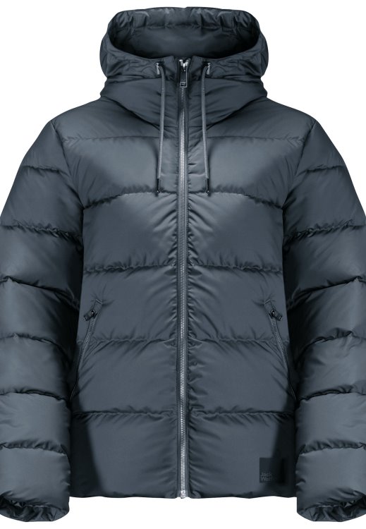 Original Slate Blue Brand Jack Wolfskin Frozen Palace Jacket W