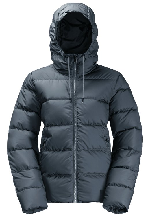 Original Slate Blue Brand Jack Wolfskin Frozen Palace Jacket W
