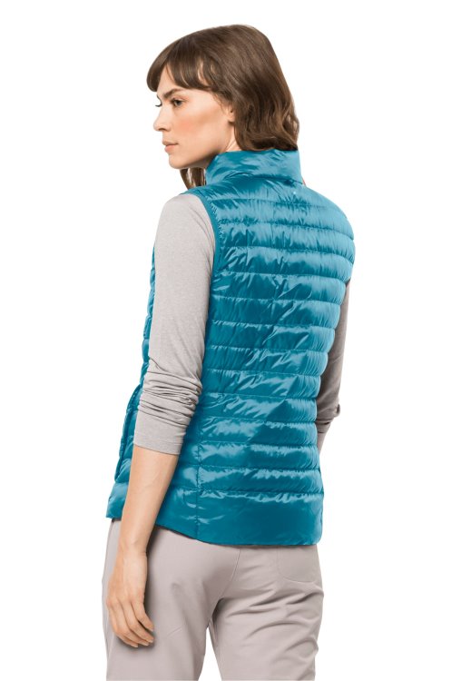Brand Jack Wolfskin Pack & Go Down Vest W Freshwater Blue