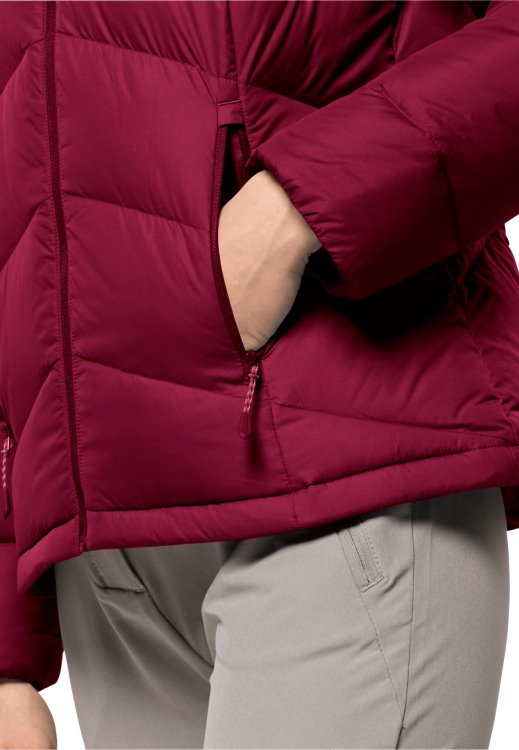 Brand Jack Wolfskin Original Cranberry Herzberg Down Jacket W