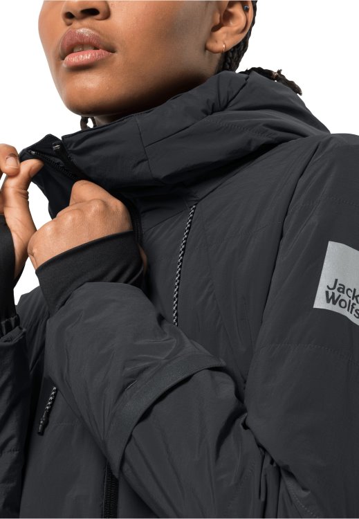 Bike Commute Ins Jacket W Origins Brand Jack Wolfskin Phantom