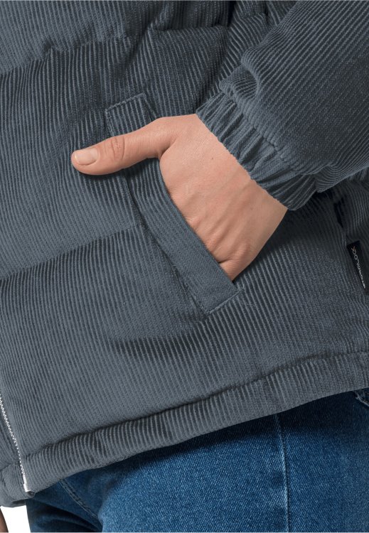 Nature Corduroy Jacket W Brand Slate Blue Brand Jack Wolfskin