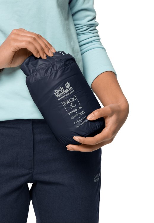 Night Blue Jwp Vest W Brand Jack Wolfskin