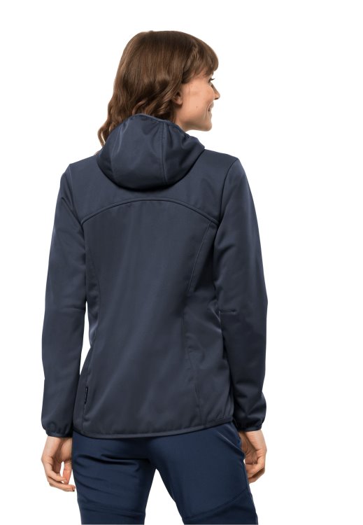 Windhain Hoody W Night Blue Original Brand Jack Wolfskin