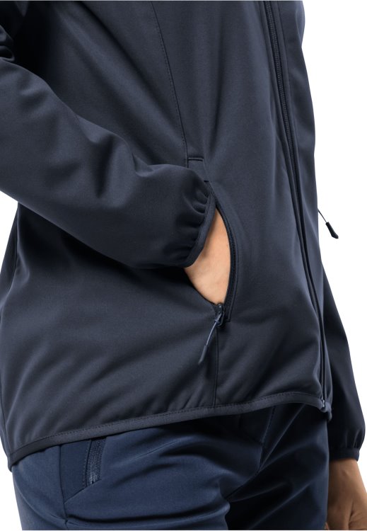Windhain Hoody W Night Blue Original Brand Jack Wolfskin