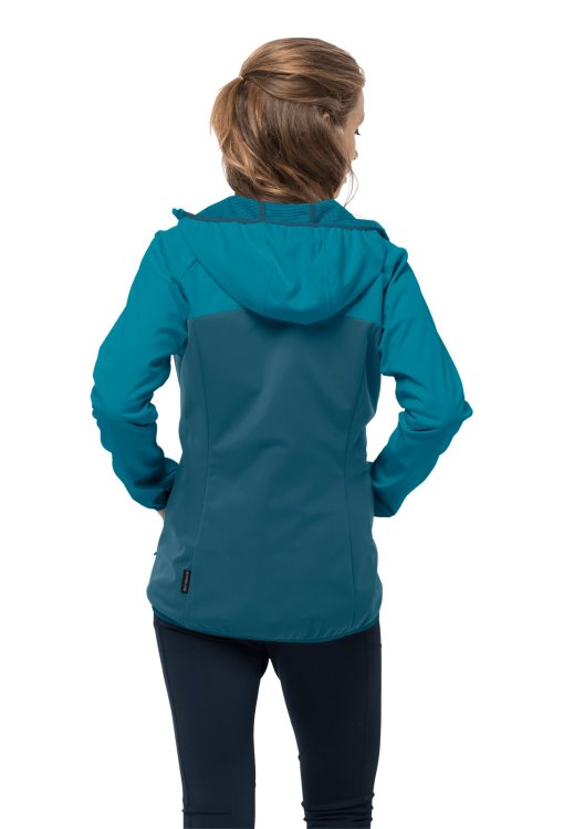 Brand Jack Wolfskin Collection Go Hike Softshell W Blue Coral
