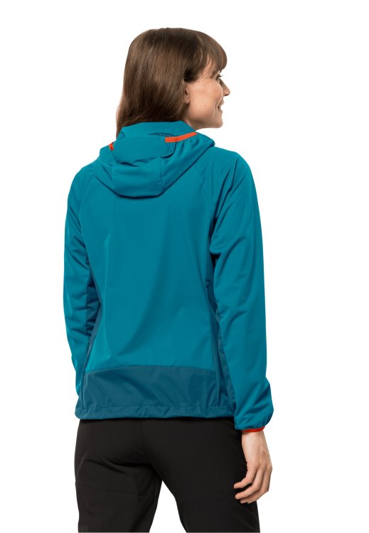 Brand Jack Wolfskin Collections Freshwater Blue Eagle Peak II Hoody W