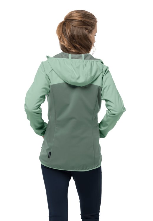 Hedge Green Brand Jack Wolfskin Go Hike Softshell W Brands