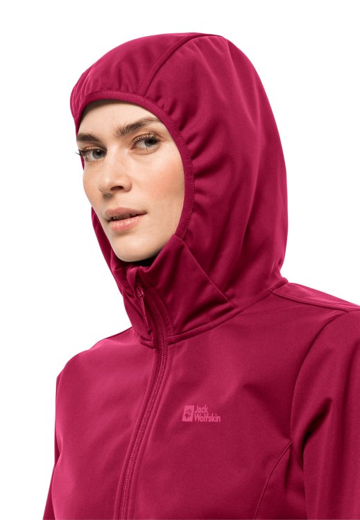 Cranberry Windhain Hoody W Brand Jack Wolfskin Best