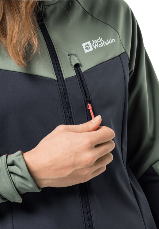 Fashion Morobbia Jacket W Brand Jack Wolfskin Hedge Green